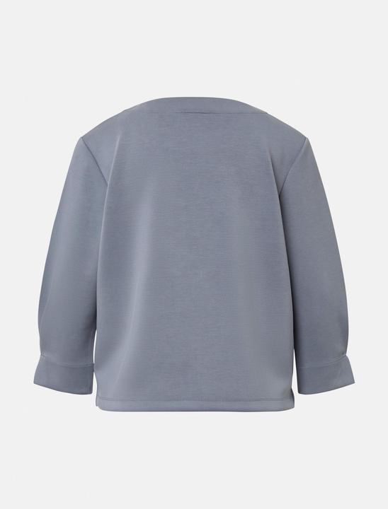 Produktbild Comma Sweatshirt Weiches Sweatshirt mit 3/4-Ärmeln (34)