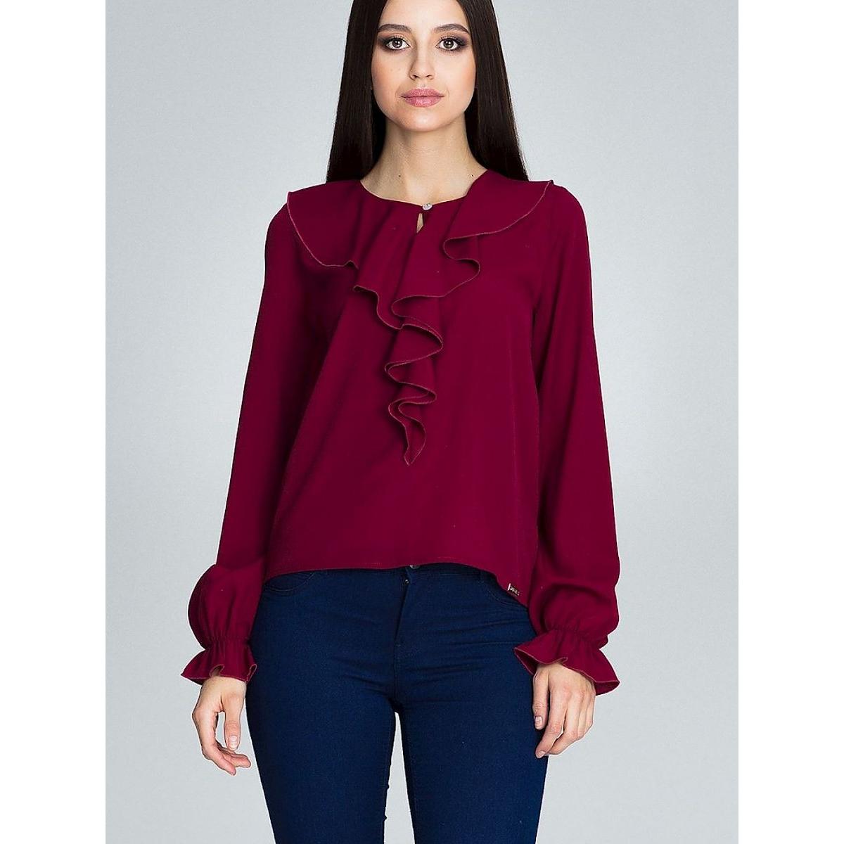 Figl, Damen, Bluse, Bluse, Rot, (S)