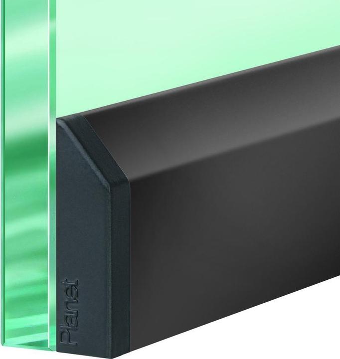 Image du produit Planet Joint de porte KG-SM-Set étroit 1 côté longueur 709 mm aluminium argent anodisé portes en verre