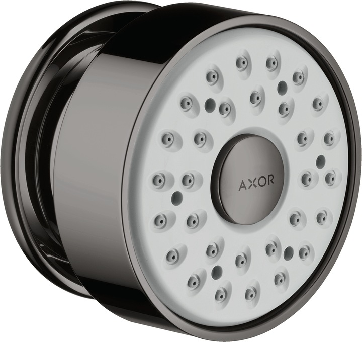 Chrome noir poli