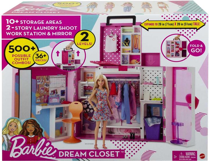 Produktbild Barbie Traumkleiderschrank Spielset