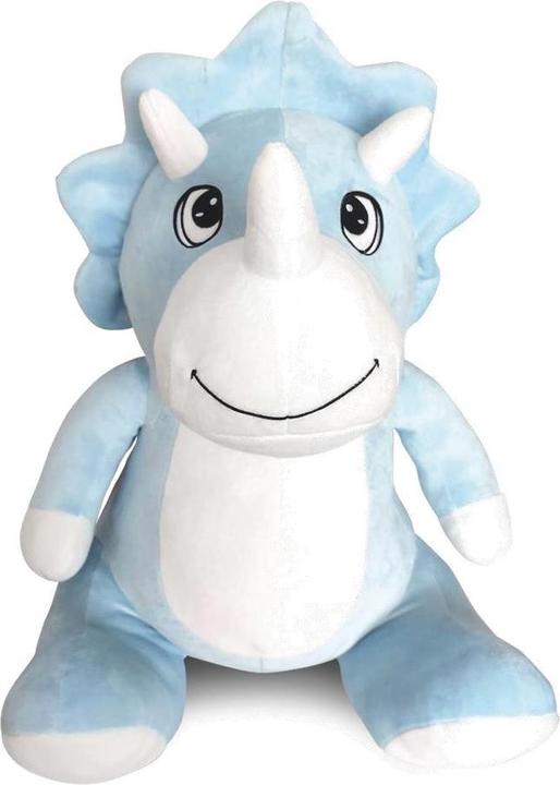 Decar Sitting Triceratops H55cm - 100% Recycled Material Padding (55 cm)