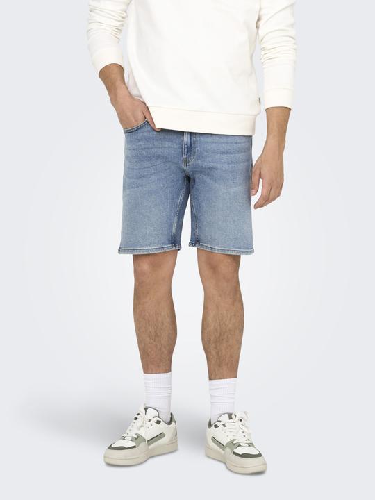Image du produit Only & Sons ONSWEFT Normal geschnitten Shorts Jeans-Shorts (XXL)