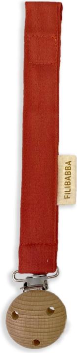 Productafbeelding Filibabba Dummy ketting met klittenbandsluiting - Gebakken appel