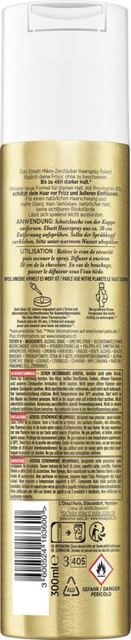 Valori nutrizionali e ingredienti L'Oréal Paris Elnett Lacca per capelli tenuta forte Aeros Spr 300 ml (300 ml)