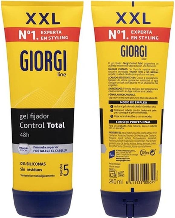 Produktbild Giorgi Line Control Total Gel Fijador N5 240ml (240 ml)