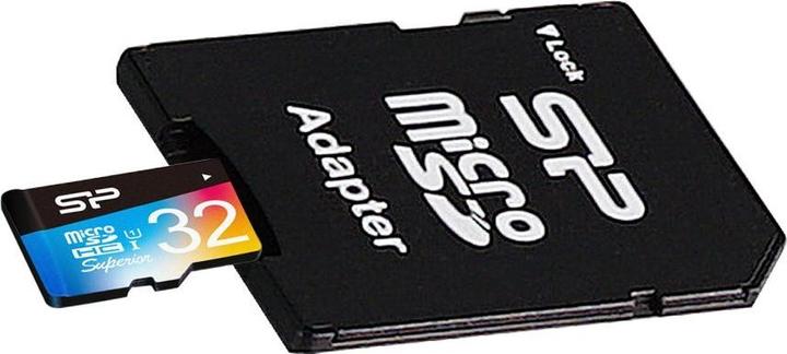 Immagine prodotto Silicon Power Superiore - Scheda di memoria flash (adattatore SD incluso) (32 GB, microSDHC, U1, UHS-I)