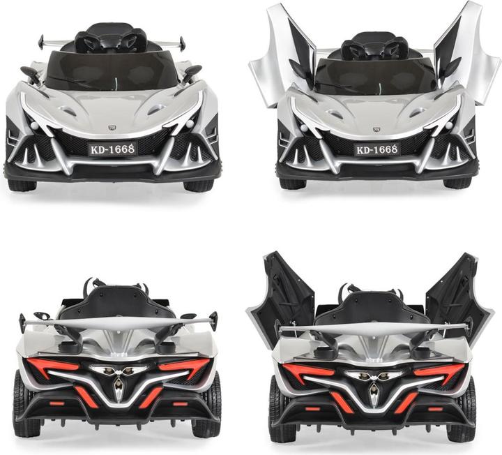 Produktbild Moni Kinder Elektroauto Flash metallic (12 V)