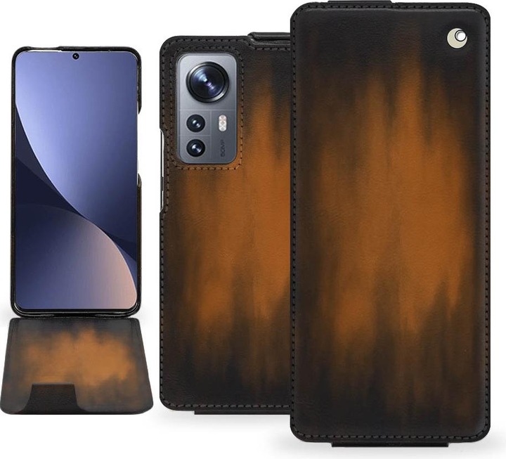 Actual product image Noreve Vertical leather shell (Xiaomi 12 Pro)