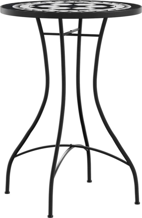 Produktbild VidaXL Mosaik-Bistrotisch Ø50 x 70 cm Keramik (50 cm)