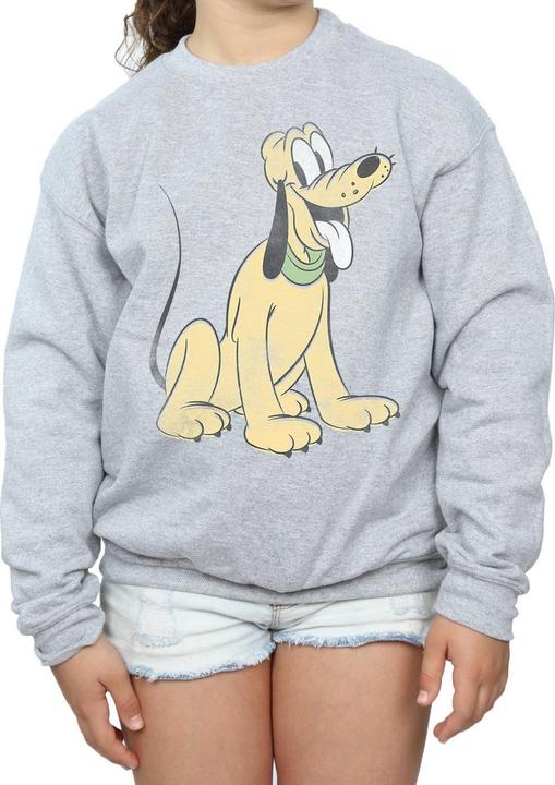 Produktbild Disney Pluto Sitting Sweatshirt Mädchen (152, 158)