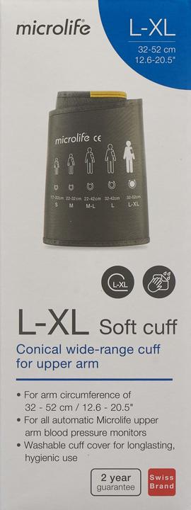 Immagine prodotto Microlife Manschette Oberarm L-XL 32-52cm anthrazit