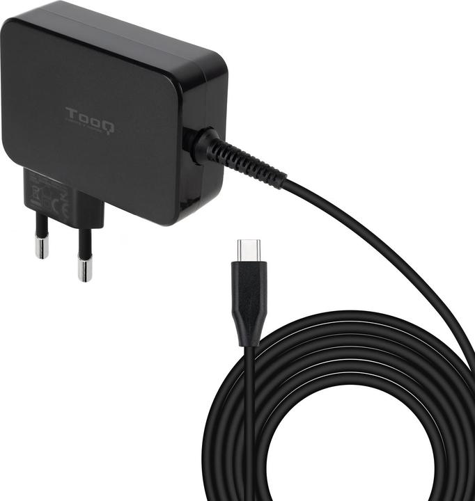 Immagine prodotto Tooq Technology Cargador Portatil Gan USB-C Pd 90w Negro (90 W)