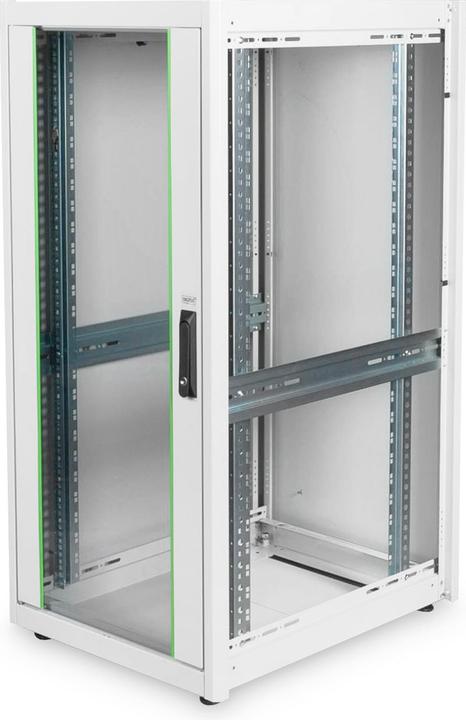 Assmann DIGITUS 26HE 19zoll freistehender Netzwerkschrank 1300x600x800 mm Farbe Grau RAL 7035 (26 HE, 19 Zoll Rack)