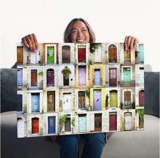 Produktbild Ravensburger Adult puzzle 1000 Teile - Beautiful Doors in the Provence region of France (1000 Teile)