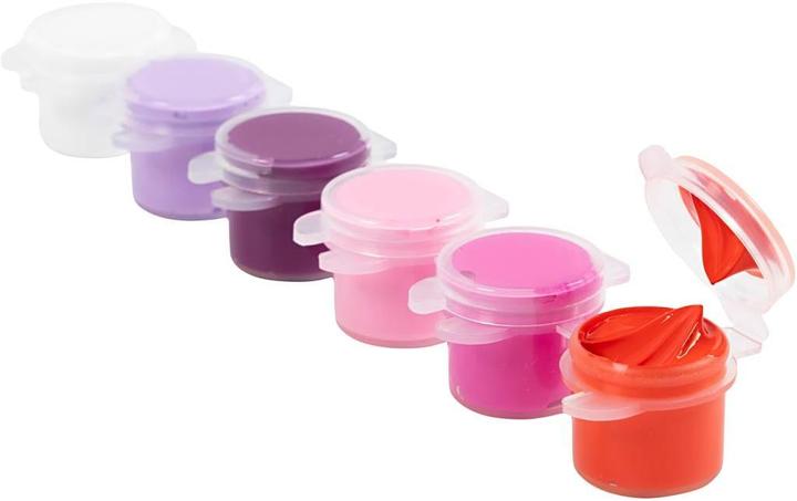 Produktbild Creativ Company Acrylfarbe Hobbyfarbe Plus Color 6 x 5 ml, Lila-Pink (5 ml)