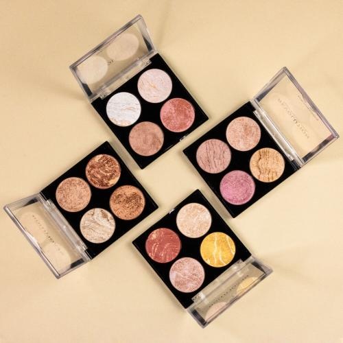 Image du produit Makeup Revolution London Cheek Kit teinte Take a Breather 4 x 2,2 g (Take A Breather, Highlighter, 8.80 g)