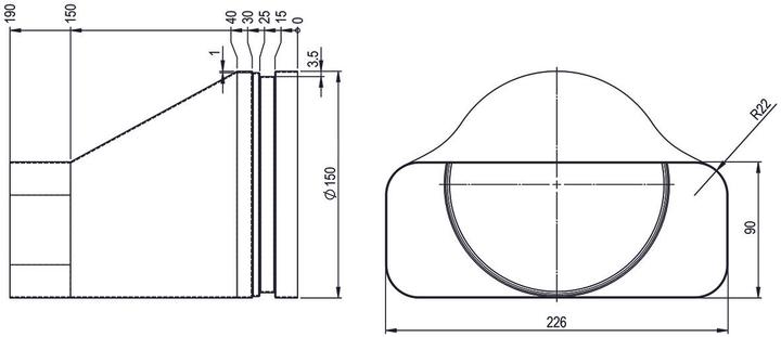 Actual product image Hastrag Connecting piece, eccentric