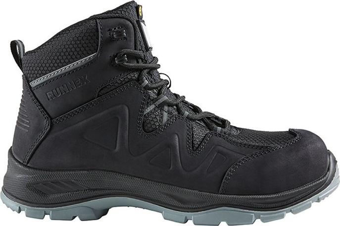 Actual product image Runnex S3S-ESD safety lace-up boot SmartStar, black/grey (S3, 42)