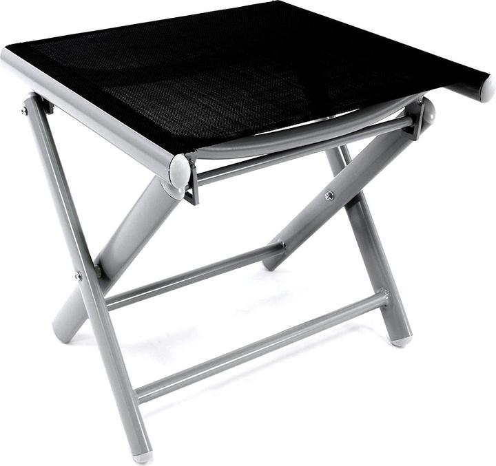 Produktbild Mojawo Hochlehner Klappstuhl + Klapphocker Fusshocker Aluminium Textilen