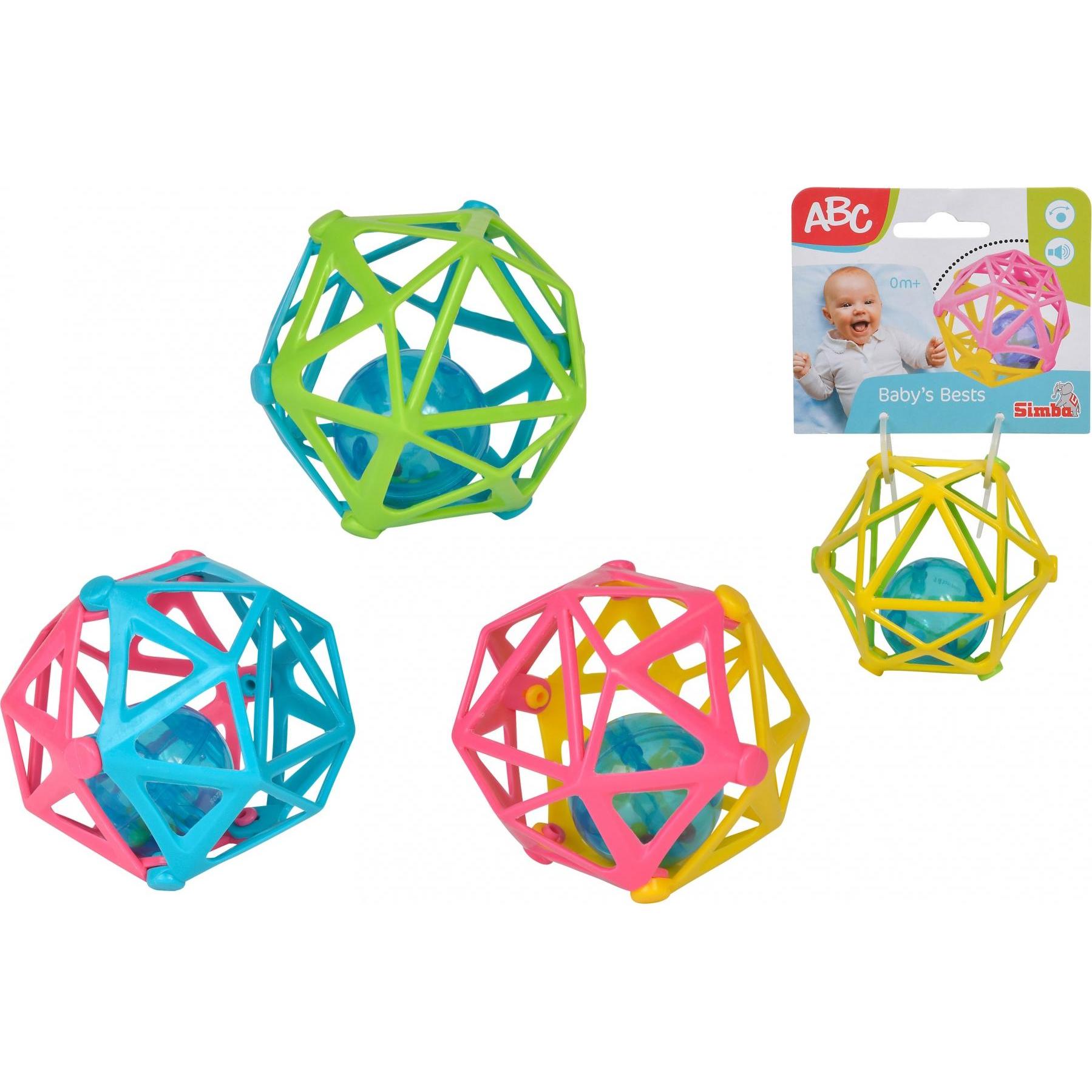 Simba, Greifling, ABC Weicher Greifball, 4-sort