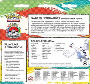 Actual product image Pokémon World Championship Deck (English, Deck)