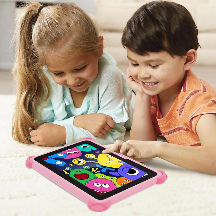 Image du produit Veswwe Kinder-Tablet mit Lern-Apps und Kindersicherung (7", 32 Go, Rose)