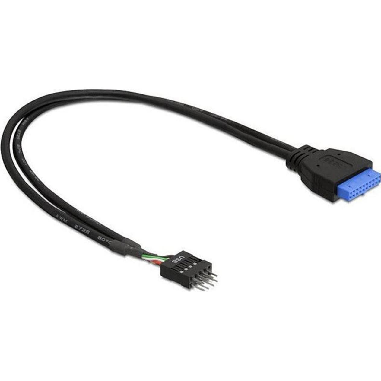 Delock USB Kabel (0.30 m, USB 2.0), USB Kabel