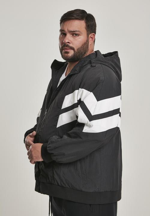 Actual product image Urban Classics Crinkle Panel Track Jacket (4XL)
