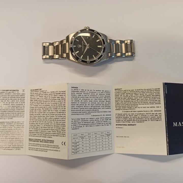 Image du produit Maserati Herrenuhr Velocita (Montre analogique, 41 mm)