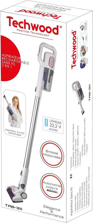 Produktbild Techwood TAB311 Vacuum Cleaner White 500 ml