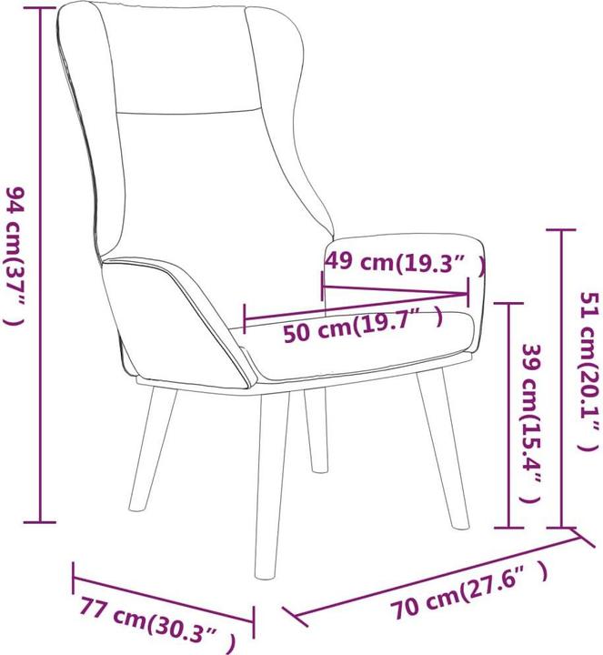 Image du produit vidaXL Entspannungsstuhl