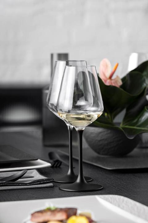 Immagine prodotto Villeroy & Boch Manufacture Rock (38 cl, 4 Occhiali, Bicchieri da vino bianco)