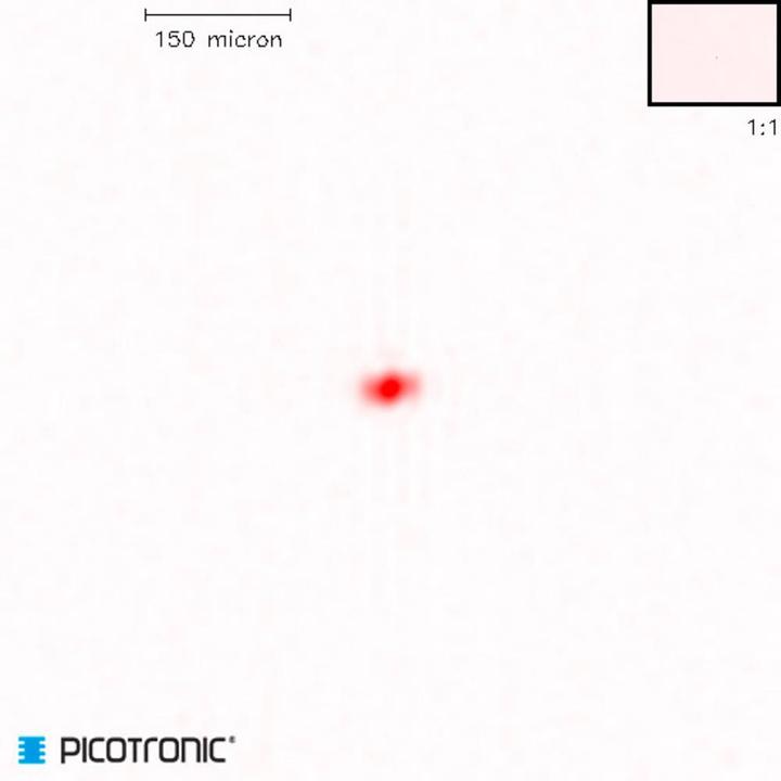 Actual product image Picotronic PICO 70100068 - Dot laser module red 650 nm 3 VDC 8x25 mm class (70100068)