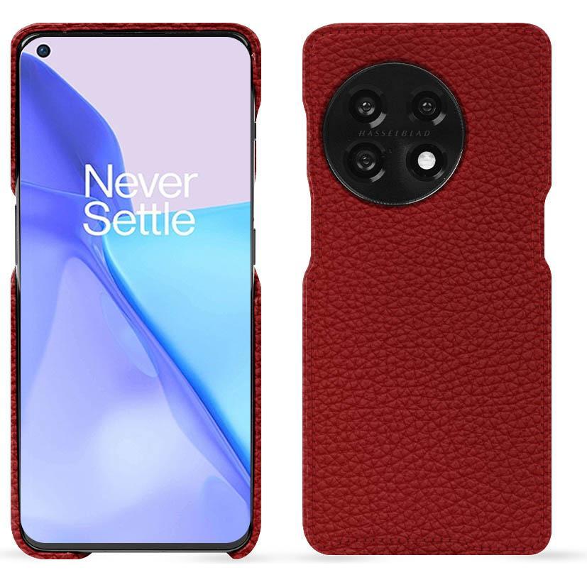 Noreve Lederschutzhülle (OnePlus 11), Smartphone Hülle, Rot