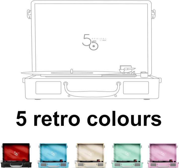 Immagine prodotto Mixx Giradischi stereo Revival 55 (Manuale)