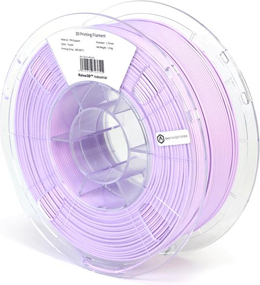 Actual product image Raise3D Filament Industrial PPA Support 1.0kg 1.75mm (POLYAMIDE, 1.75 mm, 1000 g, Violet)