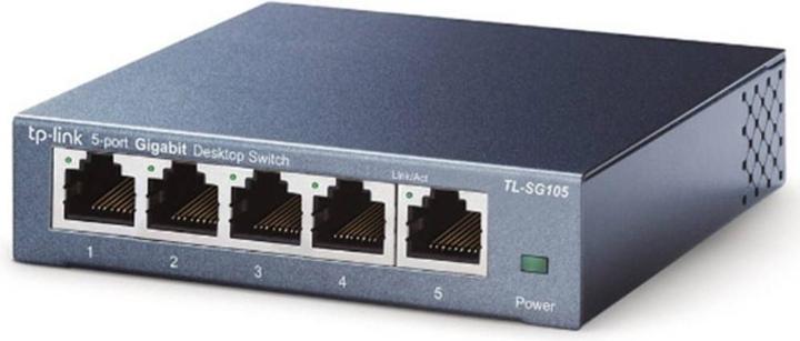 Produktbild TP-Link TL-SG105 5-Port-Gigabit-Desktop-Switch 2er Pack (5 Ports)