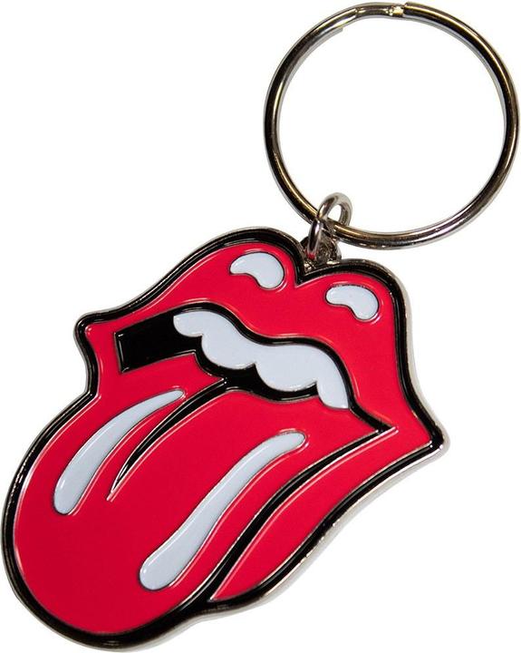 Actual product image The Rolling Stones Classic Logo Keyring