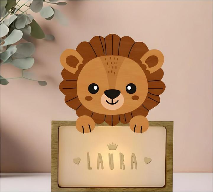 Produktbild Vintiun Mini Lampe Löwe