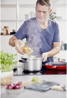 Productafbeelding BK Flow Cool 4-delige pannenset (Kookpotten en pannenset, Roestvrij staal)