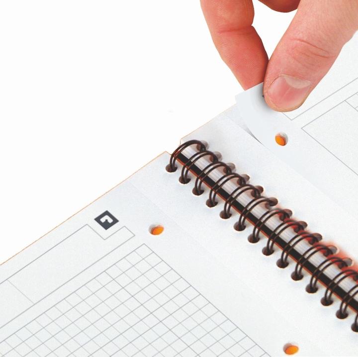 Actual product image Oxford Notebook (A4, Checked, Hardcover)