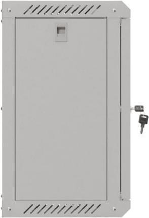 Productafbeelding Lanberg Szafa Instalacyjna Rack Wisząca 10 9u 300x300 Szara Drzwi Przeszklone (Flat Pack) (5.71 HE, 10 inch rek)