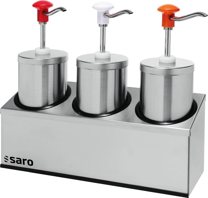 Ich-zapfe Saro Saucenspender, PD 006 3 x 2,25 ltr