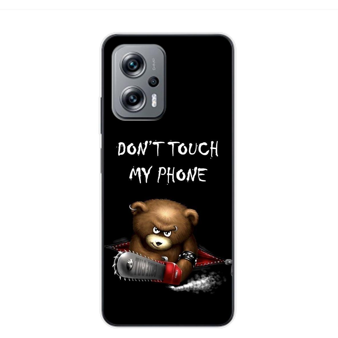König Design Hülle Handy Schutz für Xiaomi Redmi K50i Case Cover Tasche Bumper Etuis TPU Neu (Xiaomi Redmi K50i), Smartp...
