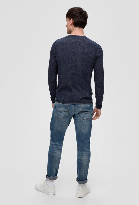 Produktbild s.Oliver Strickpullover Strickpullover mit Rollsaum (L, XXL)