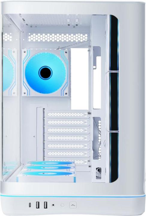 Actual product image Sama V62, White Mid-tower Case (ATX, ITX, mATX)