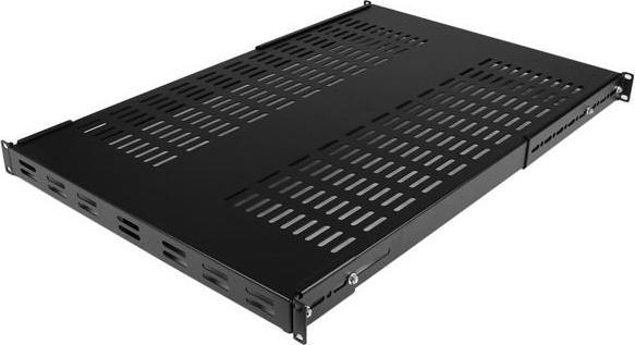 Actual product image StarTech 1U adjustable heavy duty shelf for server rack/cabinet up to 113 Kg - Shelf server rack/cabinet...
