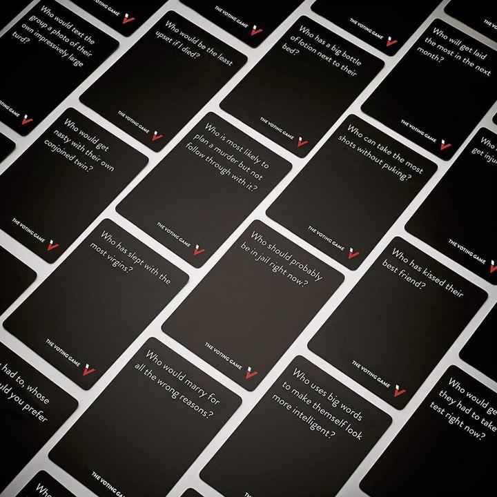 Produktbild Dyce Games The Voting Game - The Adult Party Game About Your Friends (NSFW Edition) (Englisch) (Englisch)