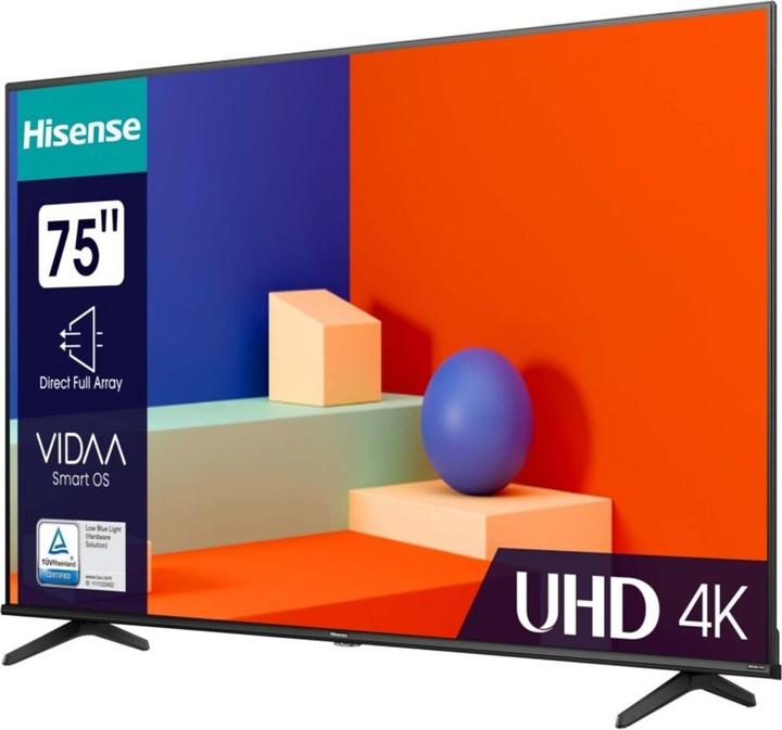 Actual product image Hisense TV 75A6K (75", LCD, UHD, 2023)